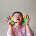مهر مادری برای غزل با یک کروموزوم اضافه آغشته به مهر