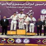 معرفی قهرمانان کاراته بزرگسالان کشور در همدان
