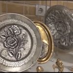 مینای آبگینه،قلم زنی و فیروزه کوبی نقطه اشتراک هنرمندان همدان و اصفهان