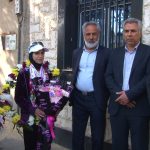 استقبال از قهرمانان دو و میدانی پیشکسوتان آسیا در همدان