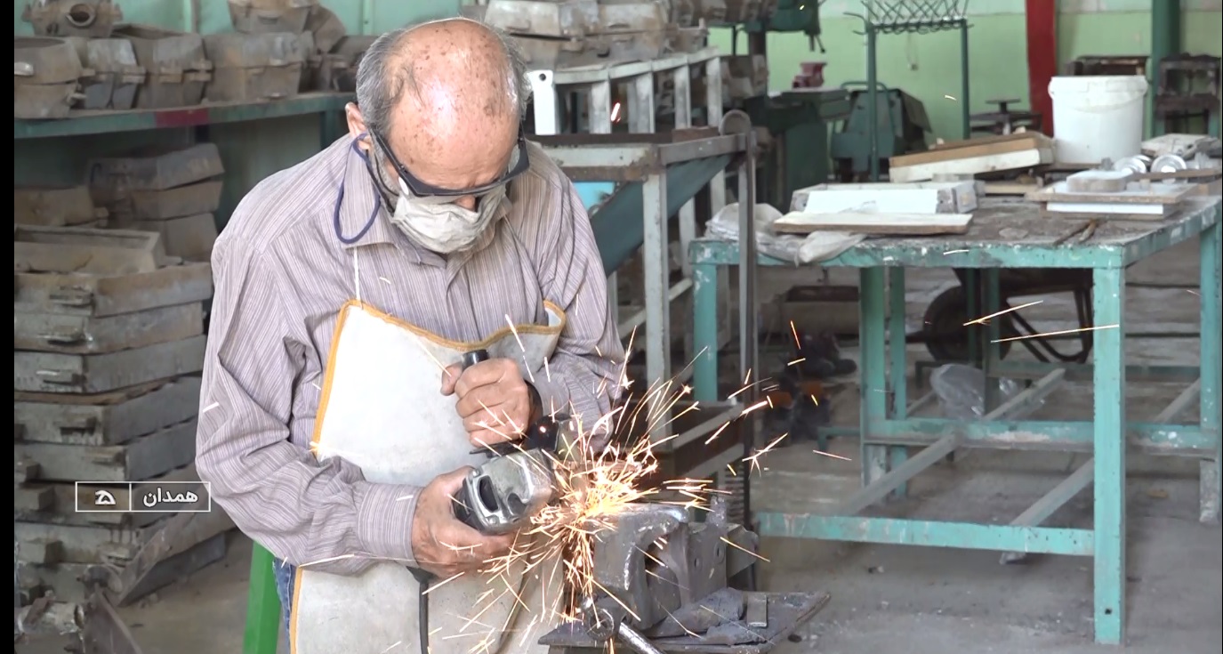 جان بخشی به مفتول های فلزی به همت هنرمند همدانی
