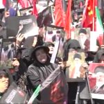 مراسم وداع با آقای ایران در همدان