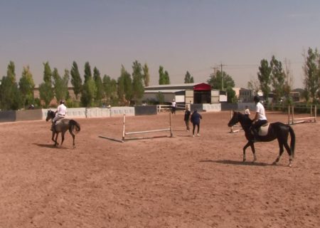 دومین دوره مسابقات سوارکاری استان همدان